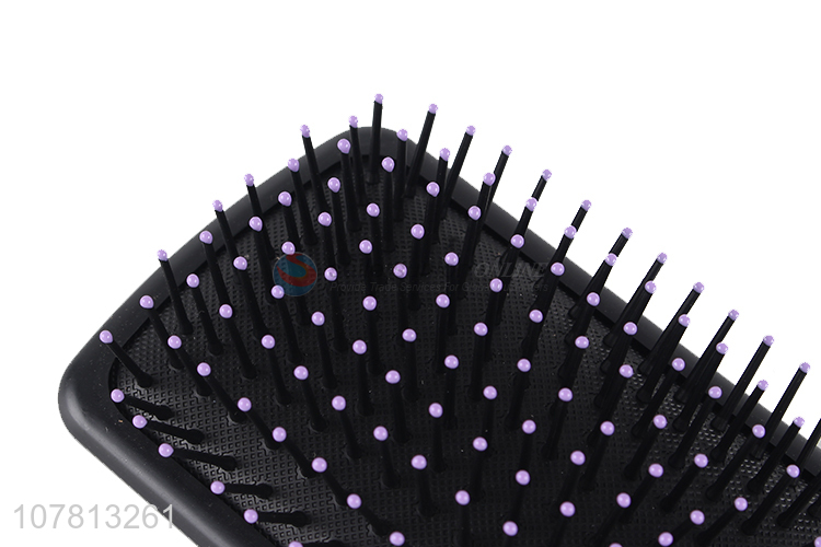 Good quality household air bag massage comb plastic paddle comb