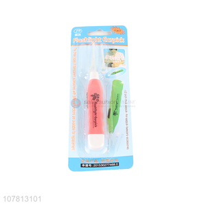 Wholesale human ear cleaner safety led flashlight earpick for kids