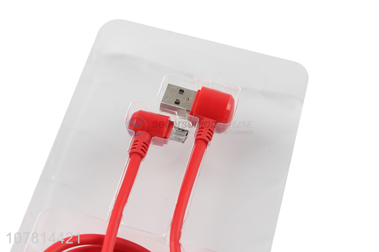 High quality red data cable smart phone data cable