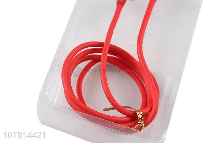 High quality red data cable smart phone data cable