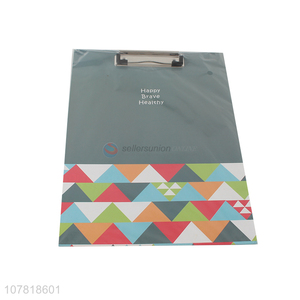Simple design geometric printing folder board writing board