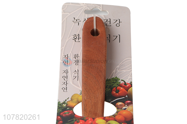 Online wholesale cooking utensils wooden cooking spoon soup ladle