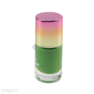 Hot product green 18ml non-toxic lady nail polish