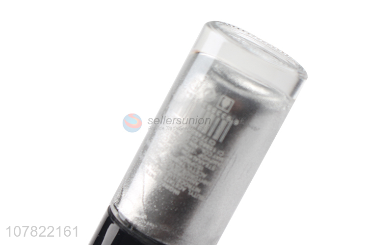 Best price shiny silver 18ml nail polish for sale