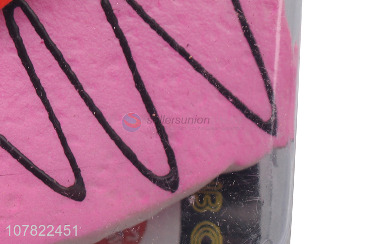 Hot products pu foam toast jumbo squishy toy with keyring