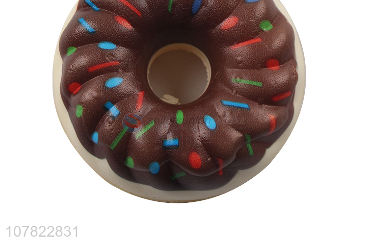China wholesale donuts shape Pusqueeze toys for relax