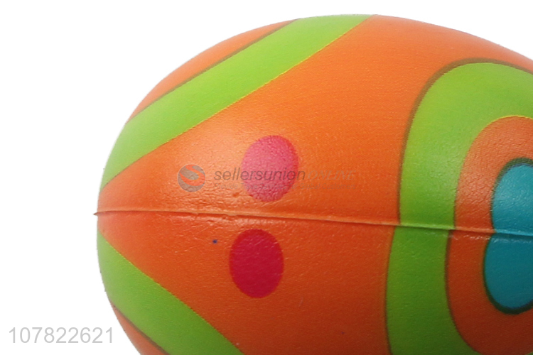 Top sale eco-friendly egg shape squeeze ball toys