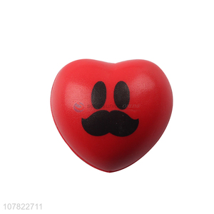 Hot selling heart shape stress reducing squeeze toys