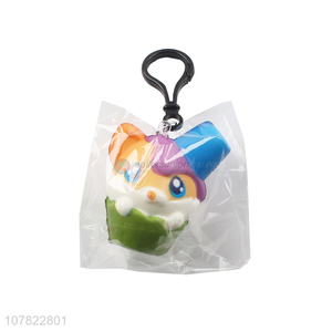 China supplier anti-stress squeeze toys for bag decoration