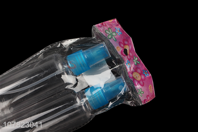 Factory direct sale travel bottle set plastic spray bottle set