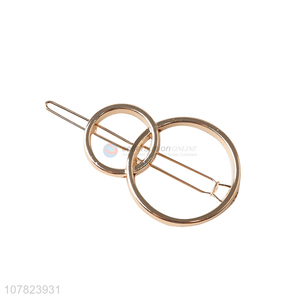 New Korean style hollow metal hairpin without trace hairpin