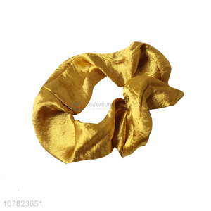 New style golden ladies temperament large intestine hair ring