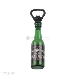 Best price beer bottle shape magnet bottle opener
