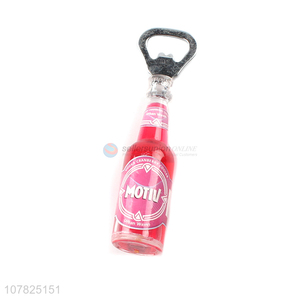 Factory price beer bottle shape <em>fridge</em> <em>magnet</em> bottle opener