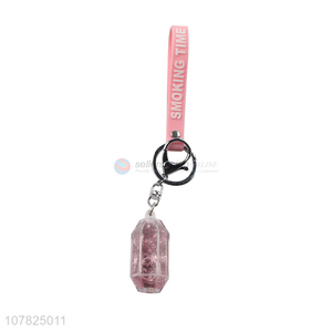 New arrival creative quicksand key chain for gifts