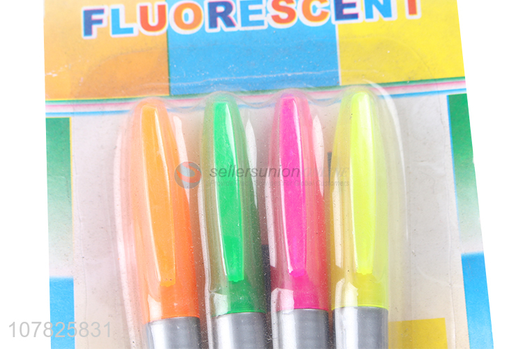 Factory wholesale multicolor marker pen highlighter pen set