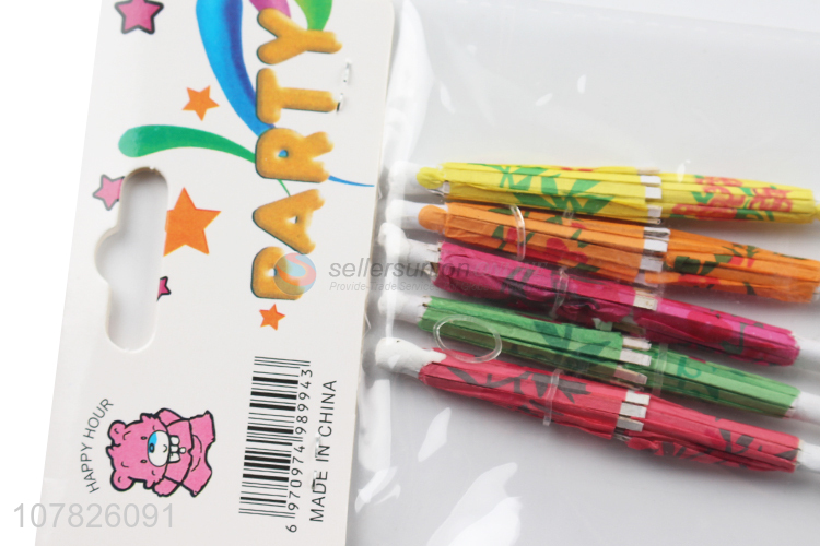 China supplier party decorative wooden fruit stick