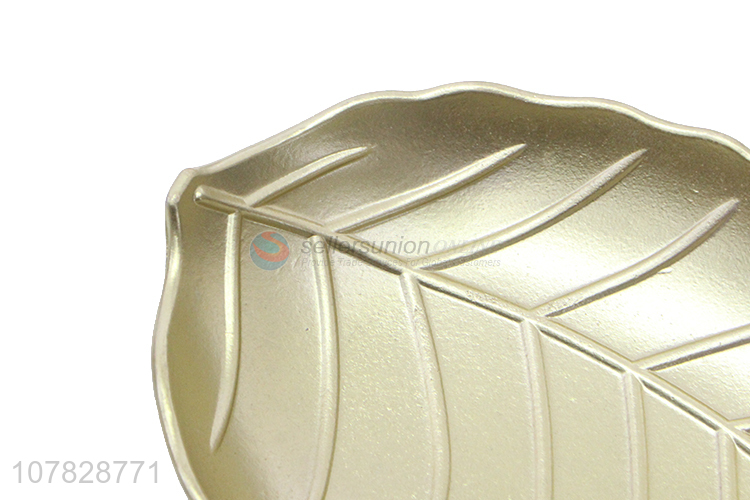 China factory gold leaf serveware decorative creative serving plates