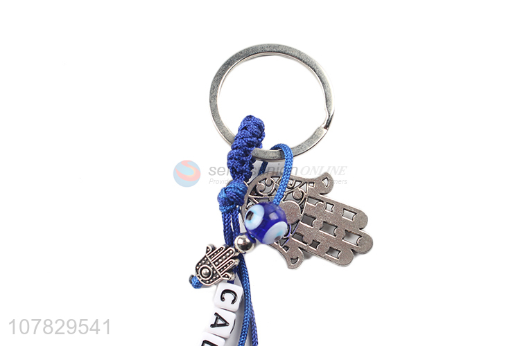 Good quality blue creative bead chain backpack pendant
