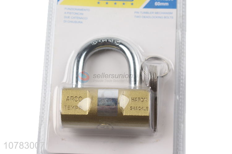 Wholesale multi-purpose safety theftproof iron padlock and keys