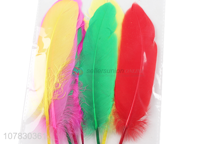 Custom Kids DIY Decorative Feather Creative Handmade Crafts