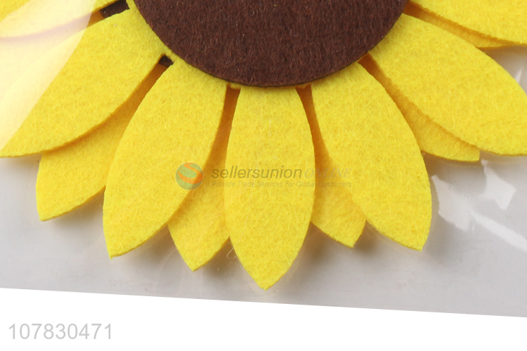 Good Sale Non-Woven Sunflower DIY Crafts For Kids