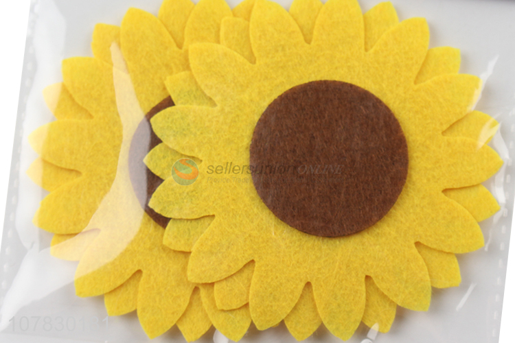 Hot Selling Beautiful Sunflower Non-Woven DIY Crafts For Kids