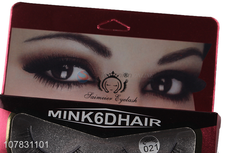 Low price 6D false eyelashes ladies makeup false eyelashes