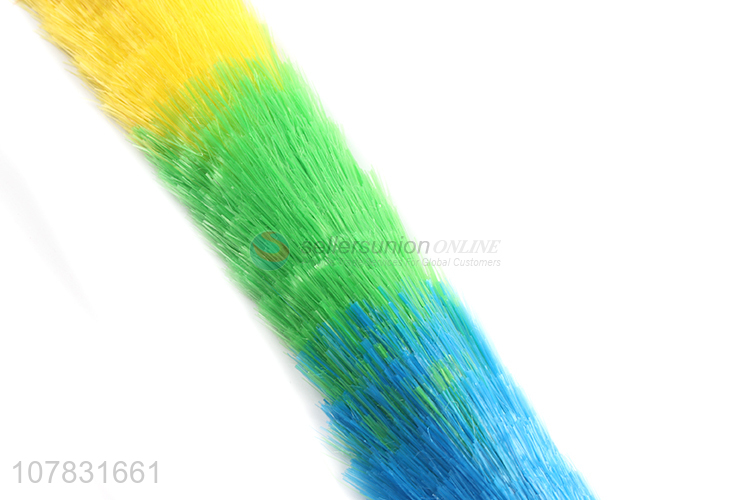 Hot sale rainbow color household cleaning tools duster