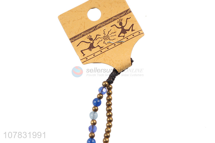 Wholesale ladies small fresh hand-woven bracelet with bells