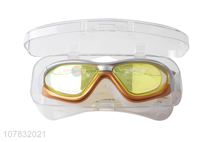 New product swimming glasses goggles with adjustable strap