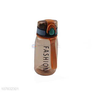 Wholesale 400ml 600ml leakproof plastic travel water bottle