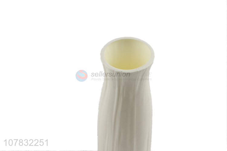Most popular unbreakable nordic style imitation ceramic plastic vase