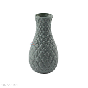 Factory price imitated ceramic plastic vase hydroponics planter pot