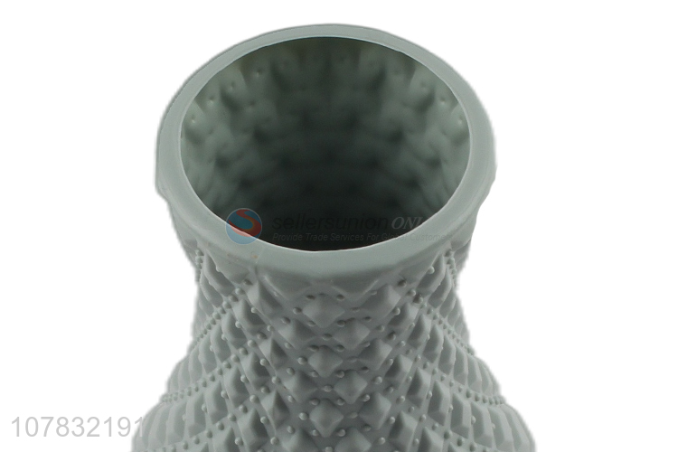 Factory price imitated ceramic plastic vase hydroponics planter pot