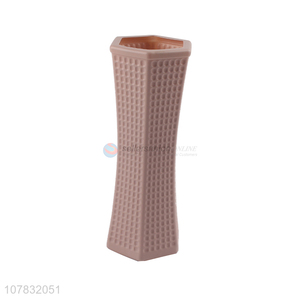 Good quality ceramic look plastic vase dried flower vase for decoration