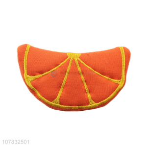 Top quality orange decorative hair accessories hair clips