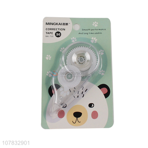 Factory direct sale plastic transparent correction tape for students