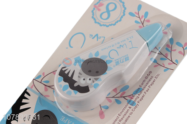 Factory direct sales blue cartoon student correction tape