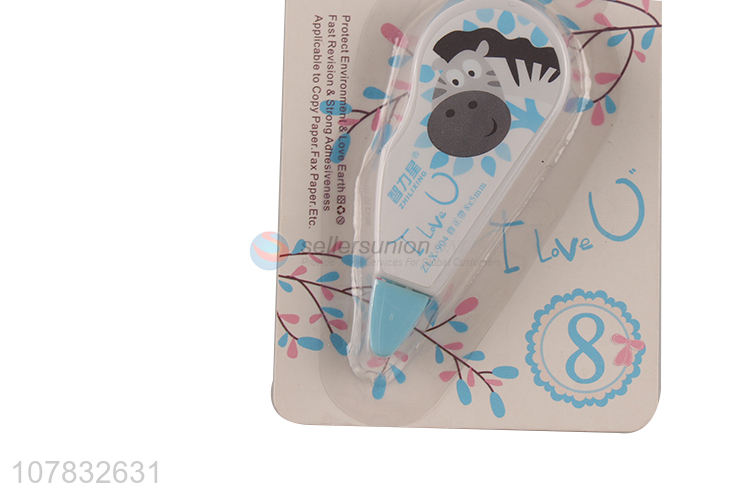 Factory direct sales blue cartoon student correction tape