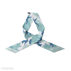 Hot sale printing silk summer long tie <em>scarf</em>