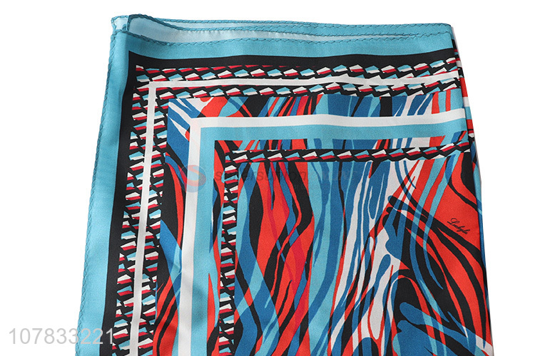 Newest style soft material real silk scarf