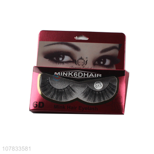 China factory 6D faux mink eyelashes chemical fiber glitter eyelashes