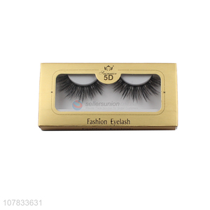 China manufacturer 5D faux eyelashes false winged mink eyelashes