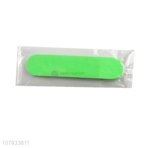 Best Selling Green Short Nail File Nail Tools