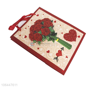 Wholesale red gift bag wedding gift packaging bag