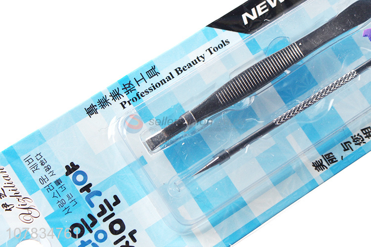 Good Quality Eyebrow Clip Acne Extractor Set