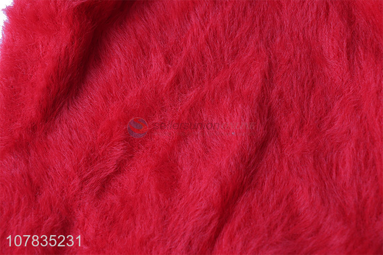 Wholesale novelty vivid plush neck warmer shaggy neck warmer for women