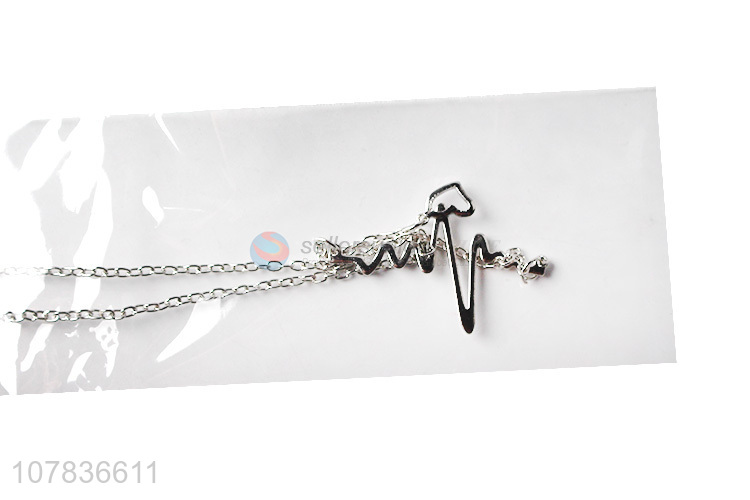 Low price stainless steel women necklace for jewelry