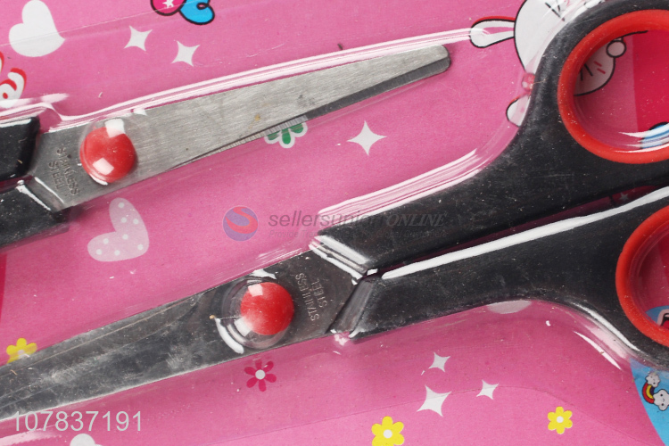 Factory price multi-purpose stainless steel office school scissors stationery